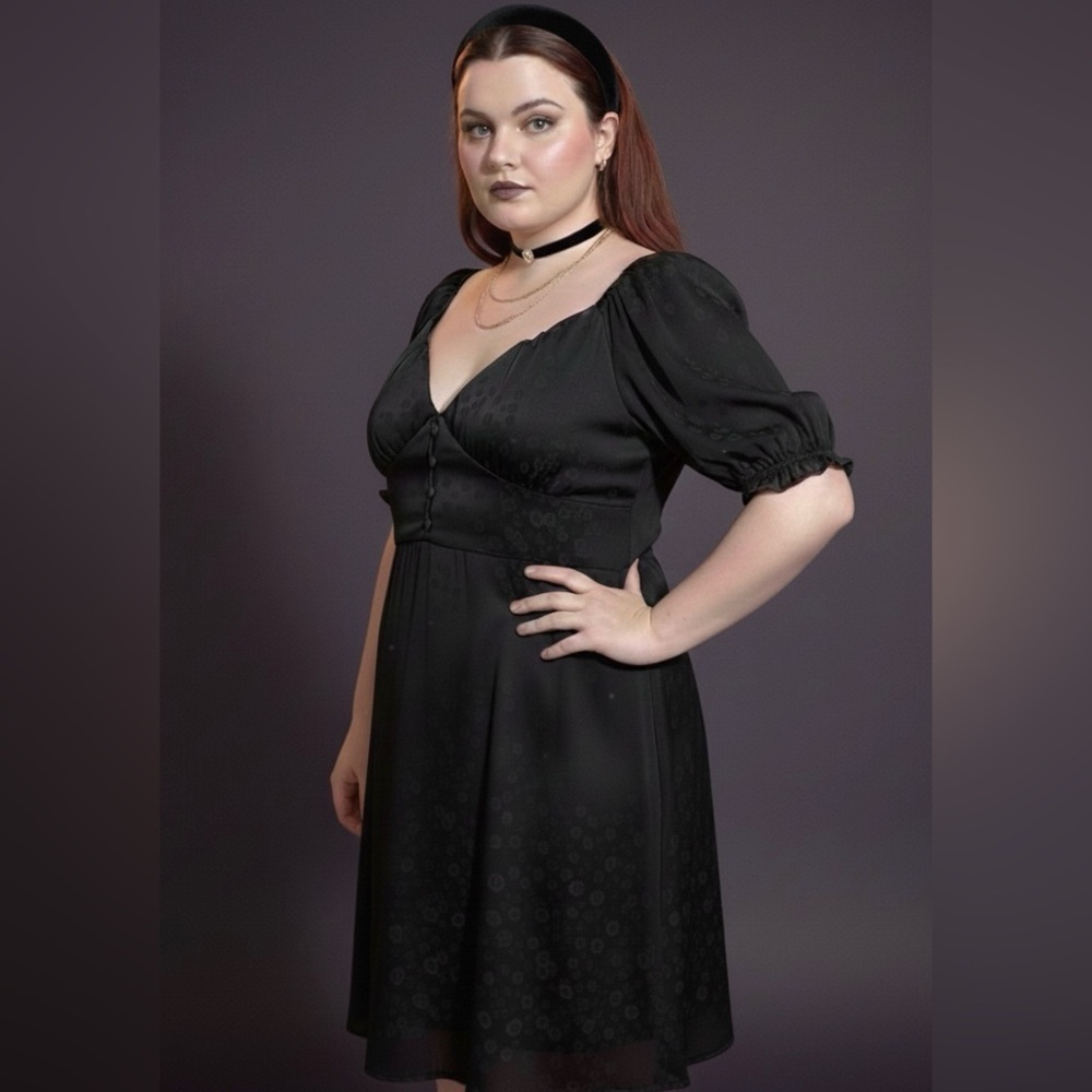 Wild Fable Goth Coquette Babydoll Dress Junior XXL
